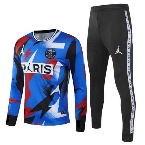 Trainingsanzug Paris Saint Germain 2020-21 Blau Schwarz